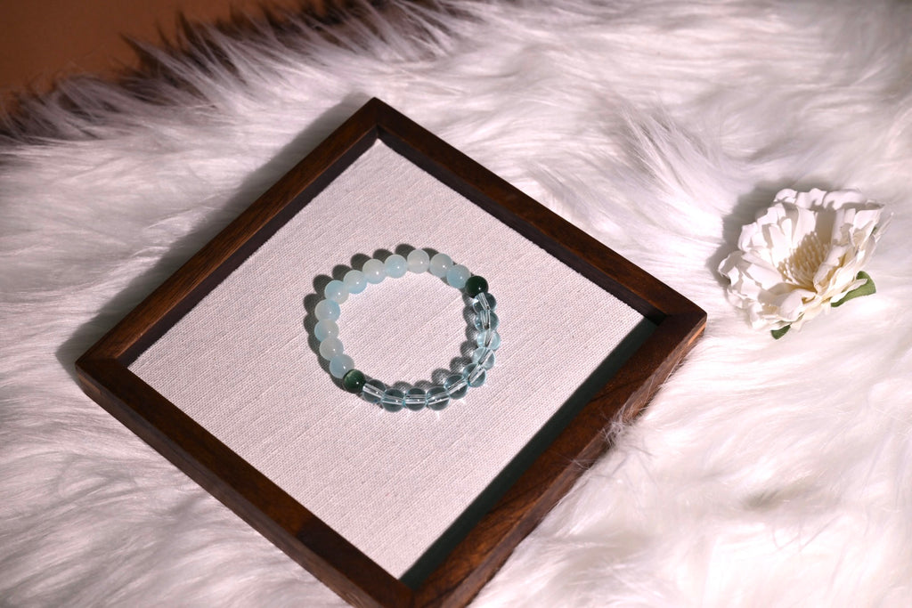 'Augustine' crystal bracelet