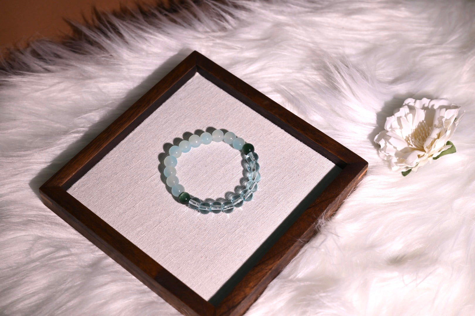 'Augustine' crystal bracelet