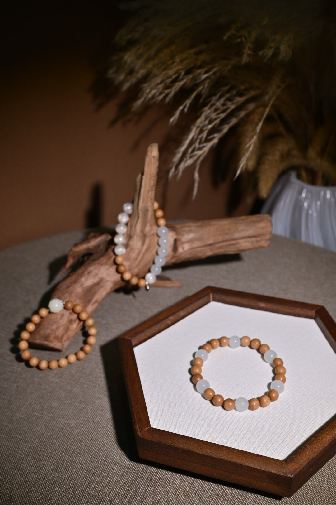 'Adrian' wood bracelet