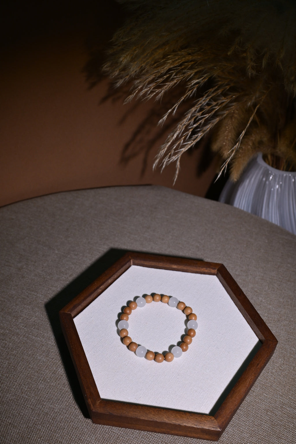 'Abel' wood bracelet