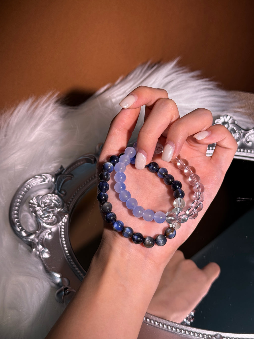 'Agnes' crystal bracelet