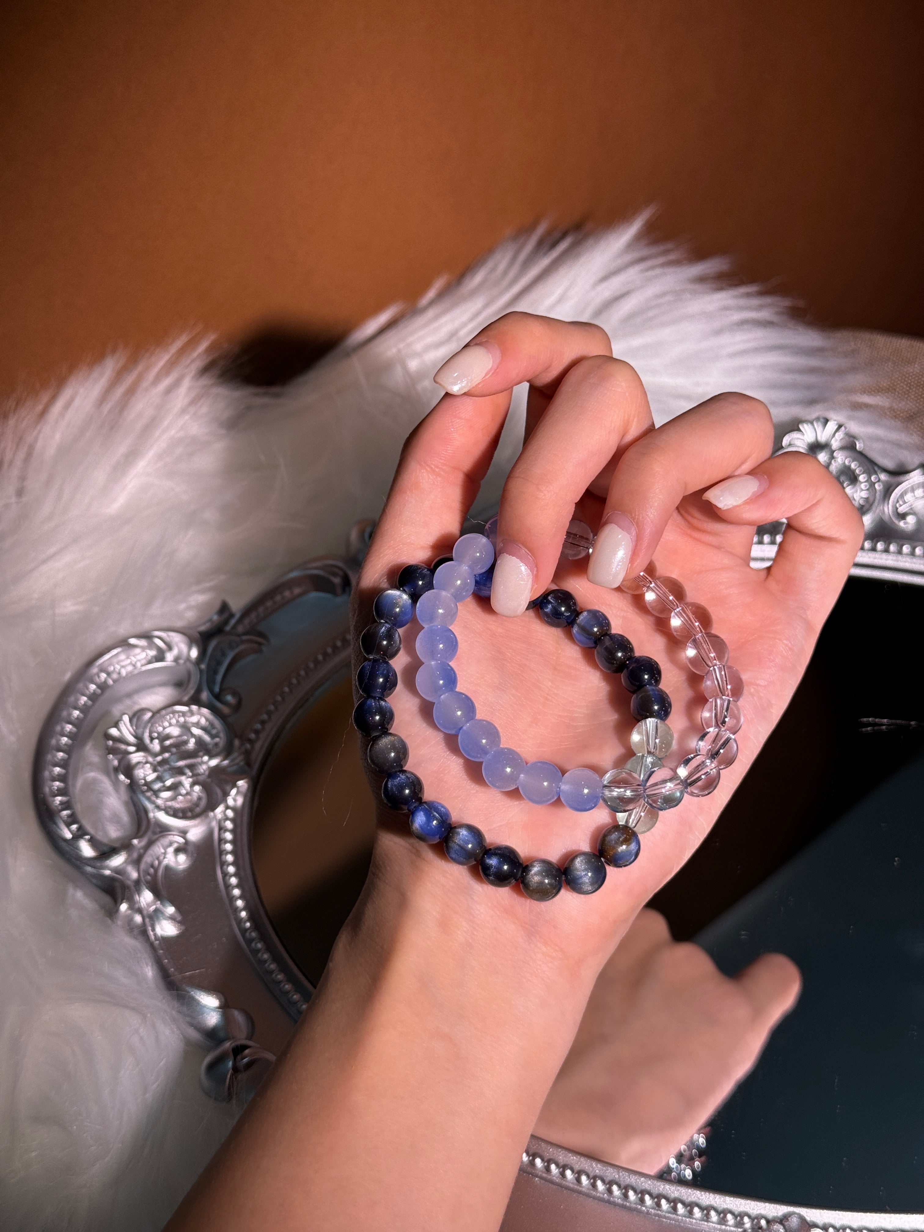 'Alfred' crystal bracelet