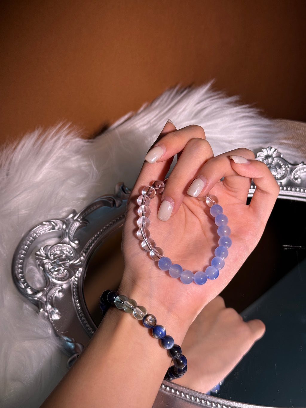 'Agnes' crystal bracelet