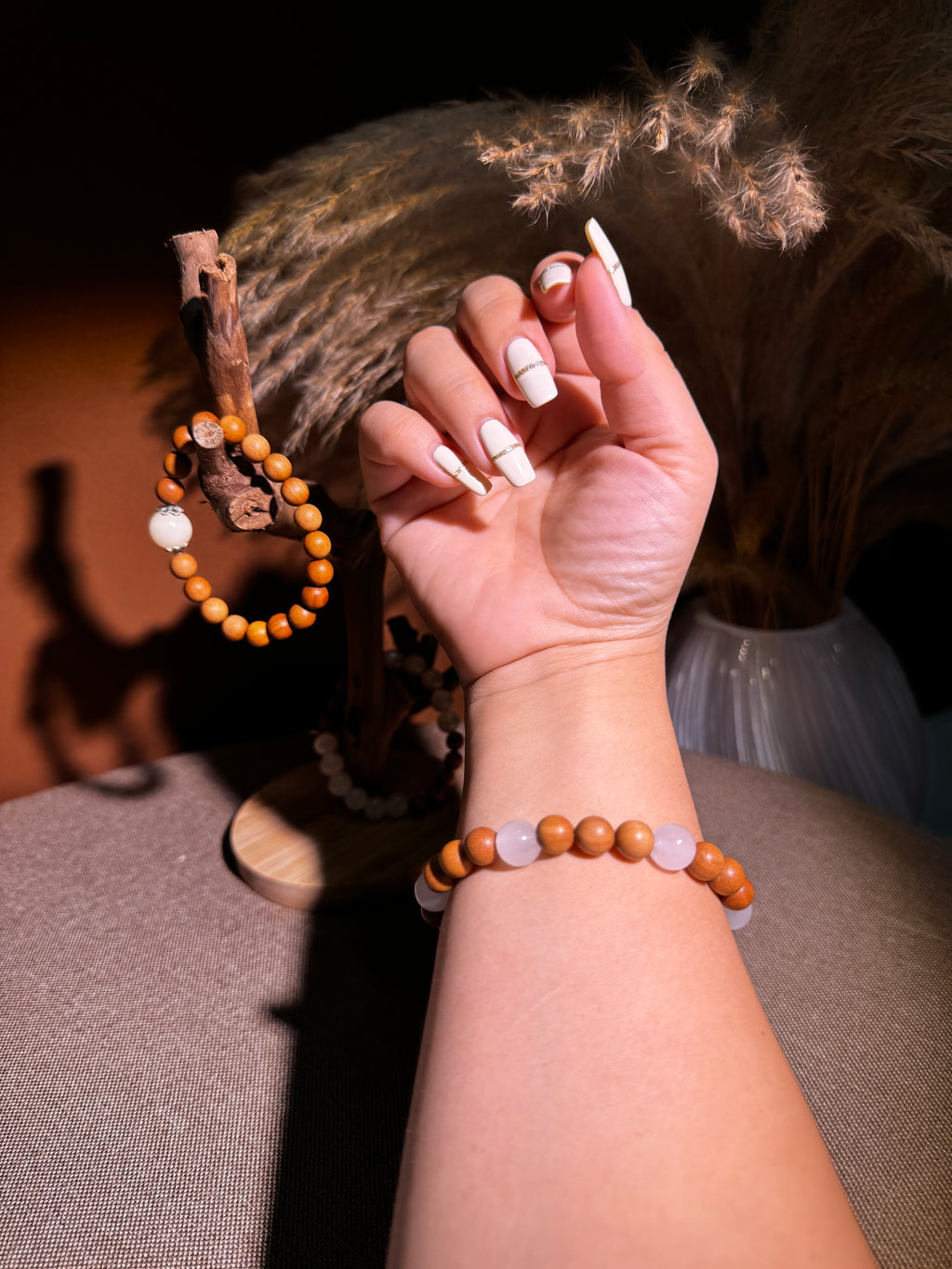 'Abel' wood bracelet