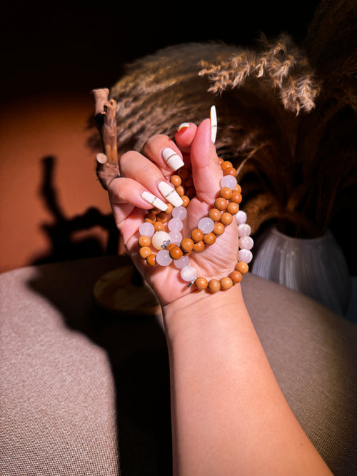 'Adrian' wood bracelet